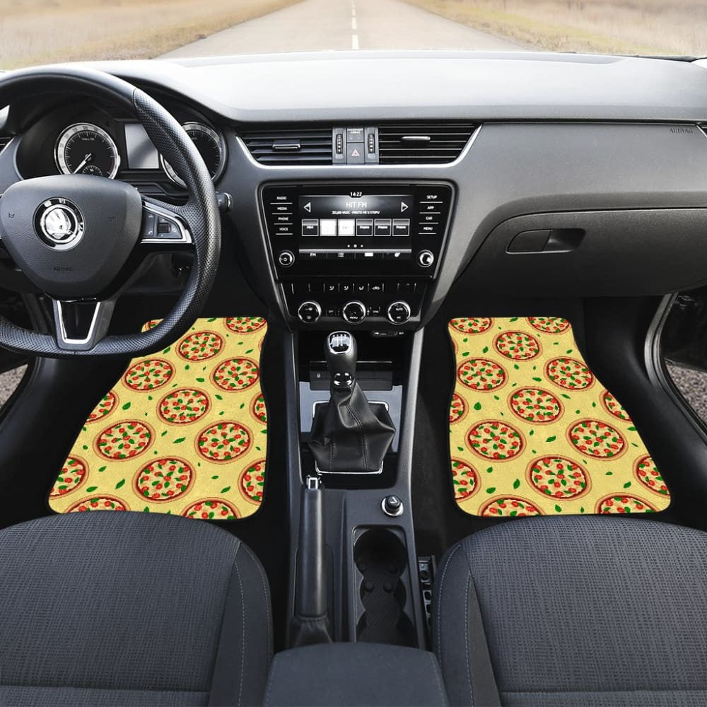 Pizza Design Car Floor Mats