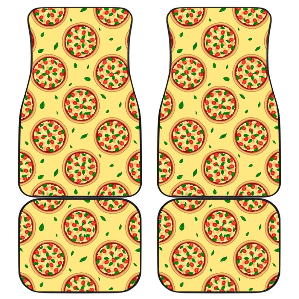 Pizza Design Car Floor Mats