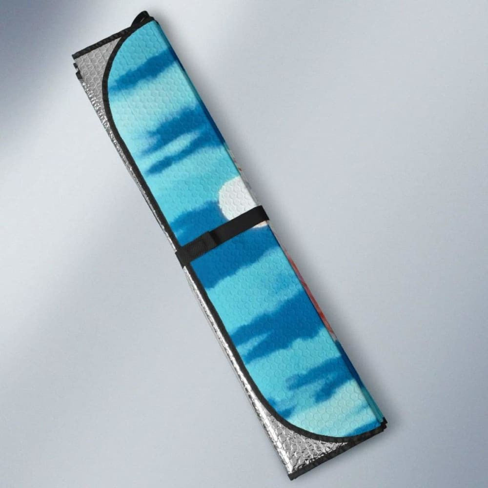 Car Sun Shades With Flamingo Print