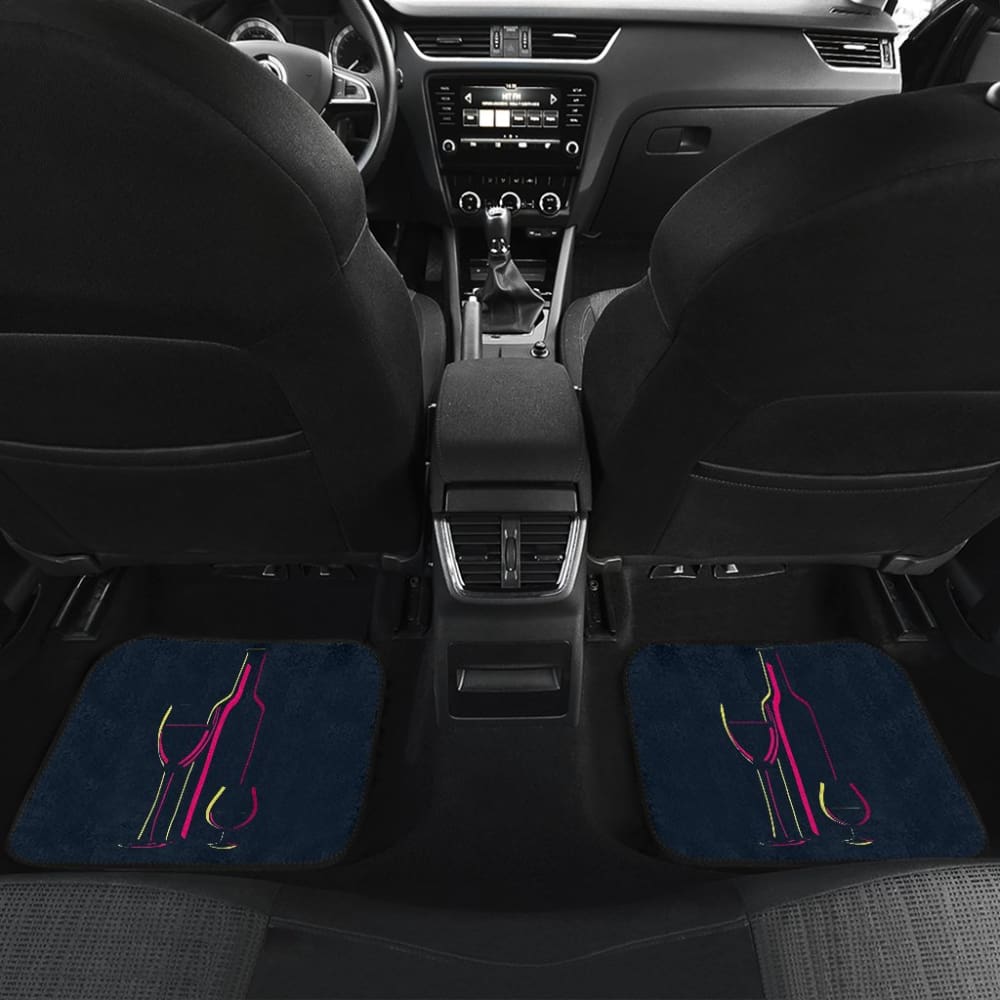 Romatic Red Wine Car Floor Mats