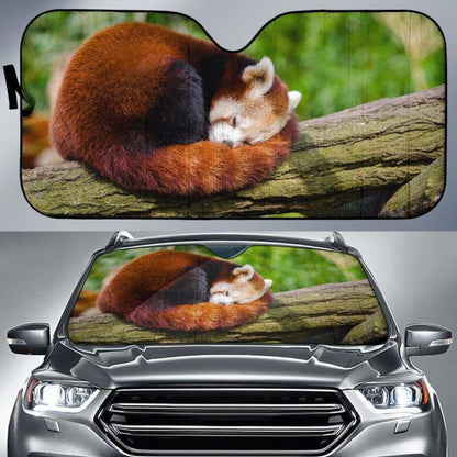 Red Panda HdK Car Sun Shade