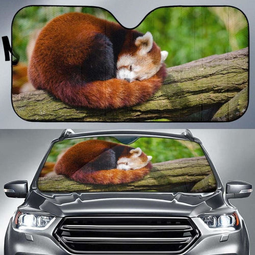 Red Panda HdK Car Sun Shade