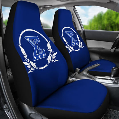 African American Phi Beta Sigma Fraternity Car Seat Covers