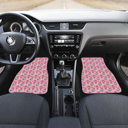 Cute Ice Cream Pattern Car Floor Mats