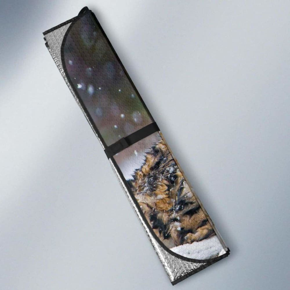 Snow Leopard Female SnowK Car Sun Shade