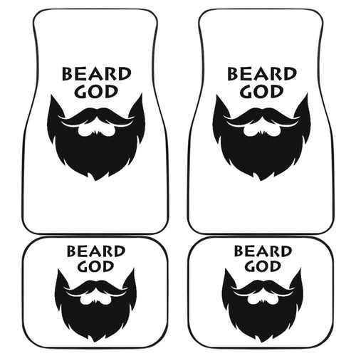 Amazing Gift Idea God Beard Car Floor Mats