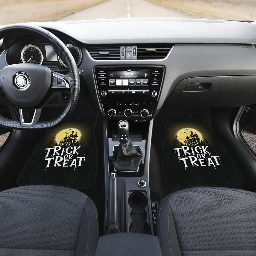 Amazing Trick or Treat Halloween Car Floor Mats