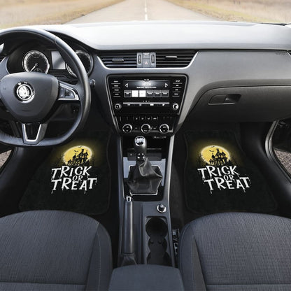 Amazing Trick or Treat Halloween Car Floor Mats