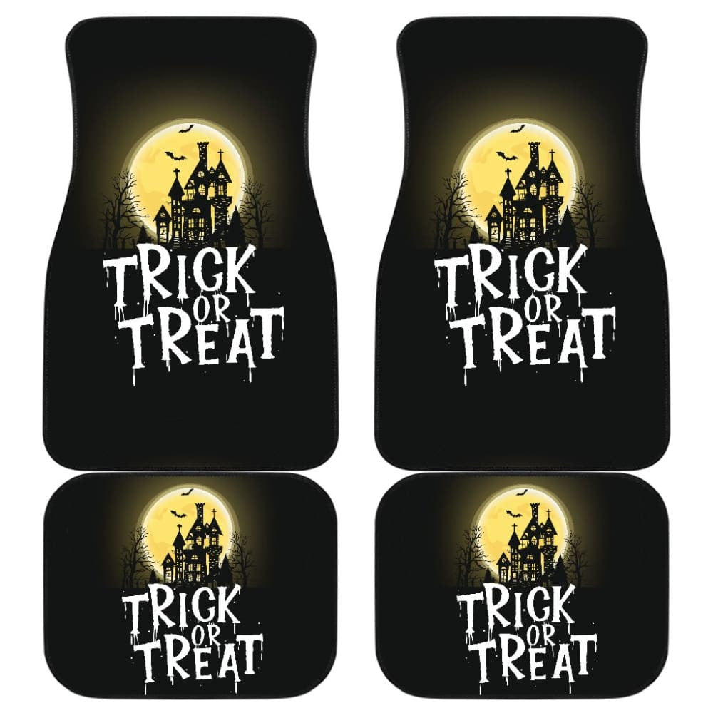 Amazing Trick or Treat Halloween Car Floor Mats