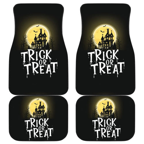 Amazing Trick or Treat Halloween Car Floor Mats