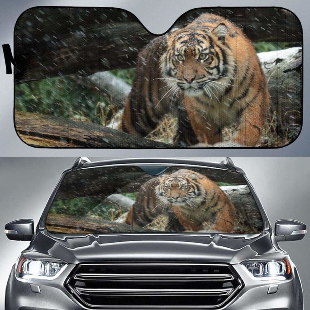 Sumatran Tiger Wild TigerK Car Sun Shade