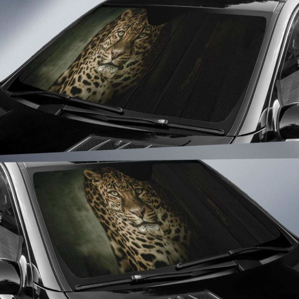 Cool Leopard HdK Car Sun Shade