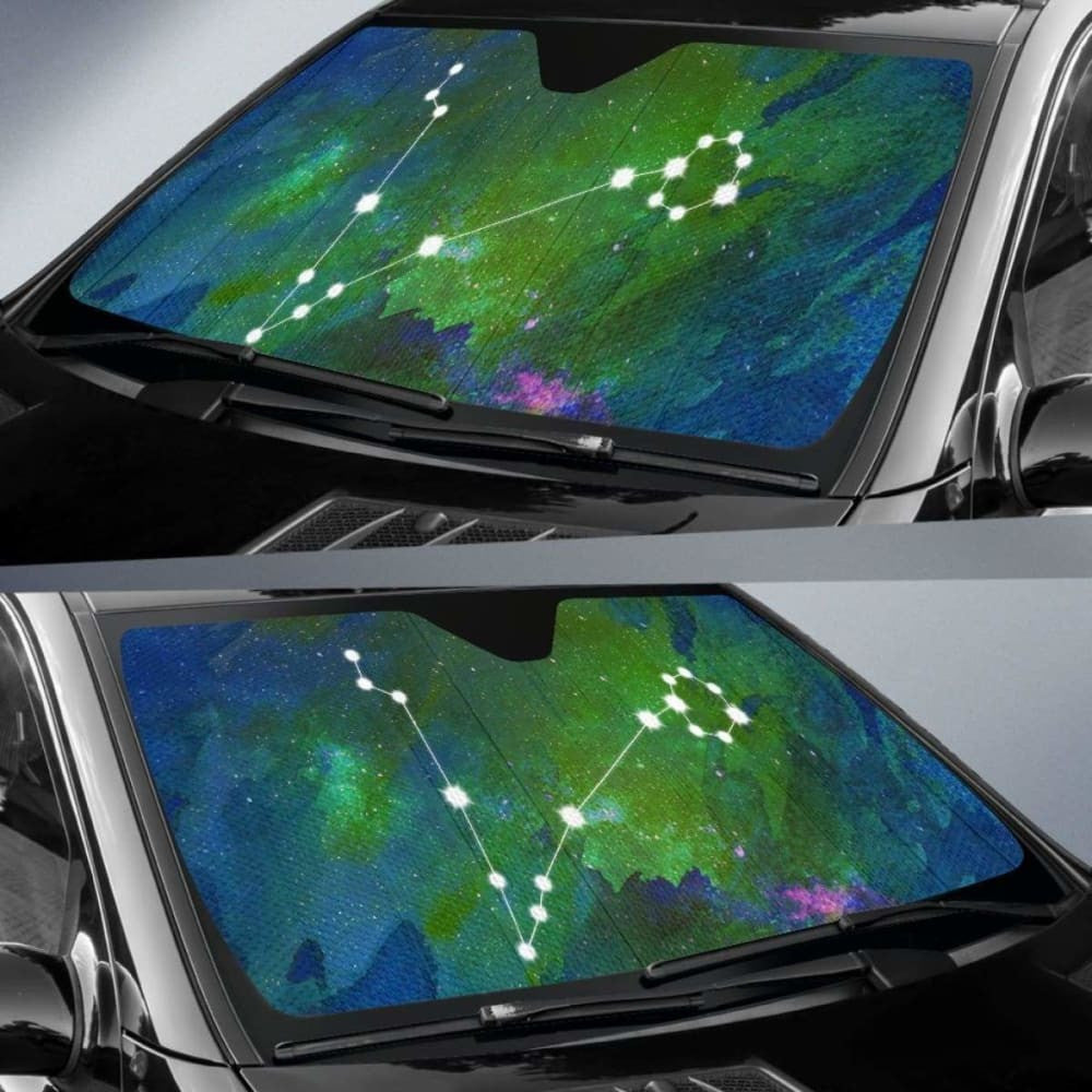 Zodiac Pisces Car Sun Shade