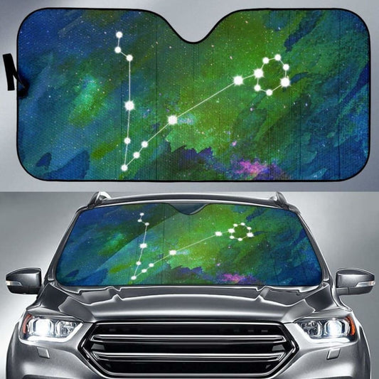 Zodiac Pisces Car Sun Shade
