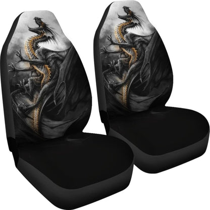 Ancient Dragon Dark Lord Car Seat Covers