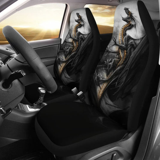 Ancient Dragon Dark Lord Car Seat Covers