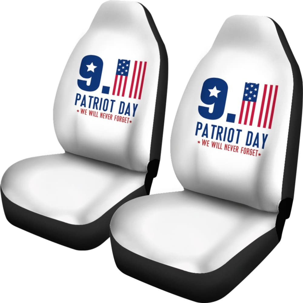 Amazing Gift Idea . Patriot Day We Will Never Forget Car Seat Covers