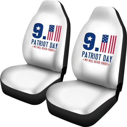 Amazing Gift Idea . Patriot Day We Will Never Forget Car Seat Covers