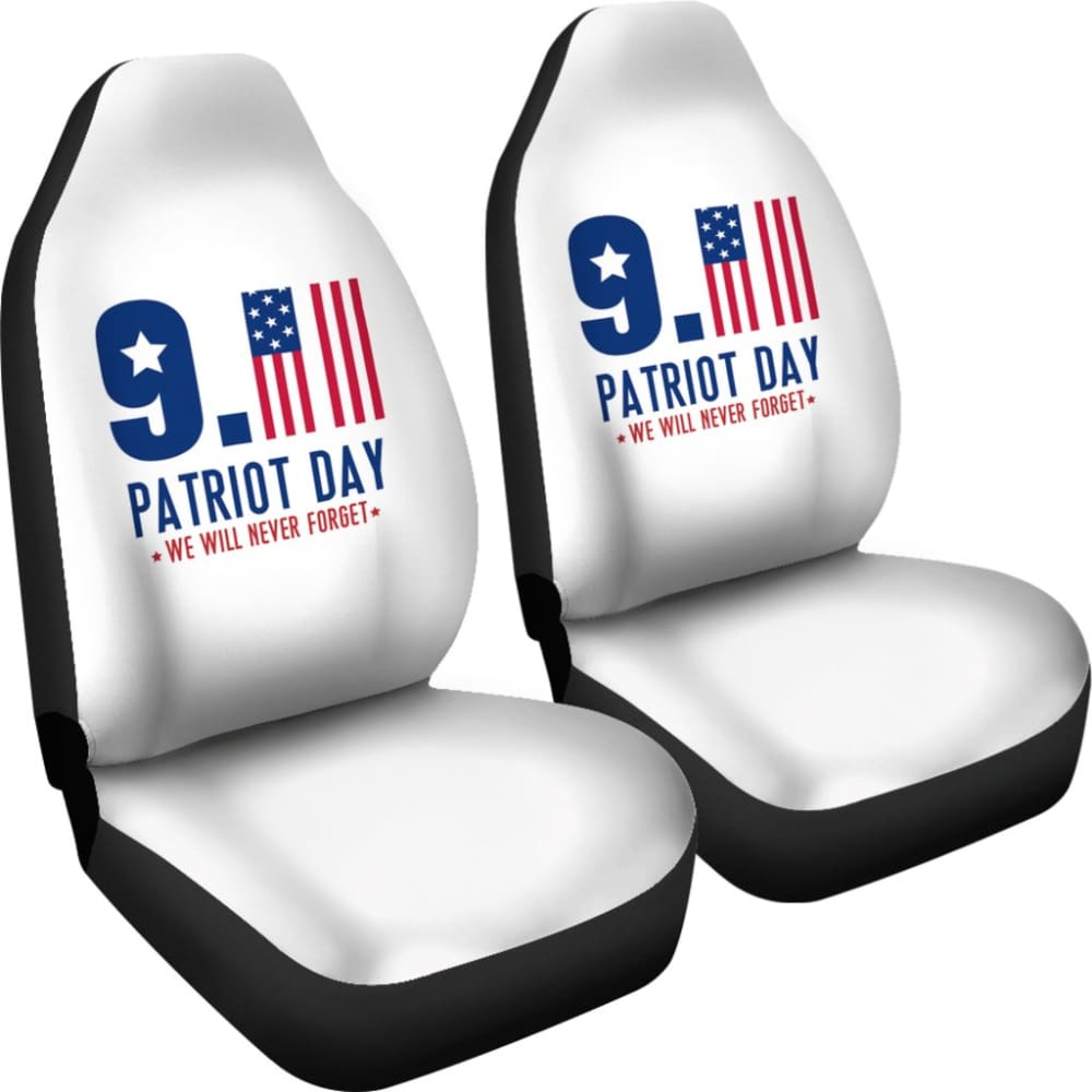 Amazing Gift Idea . Patriot Day We Will Never Forget Car Seat Covers