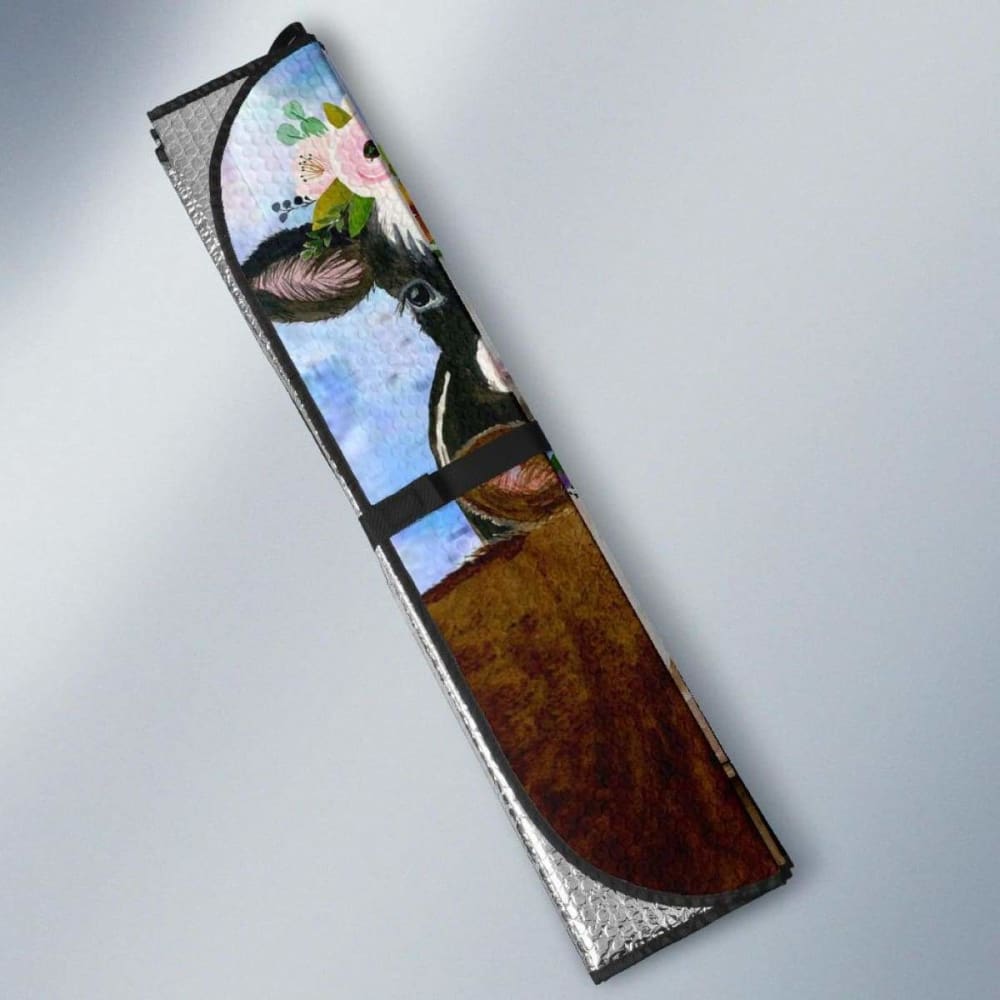 Auto Sun Shades - Cow