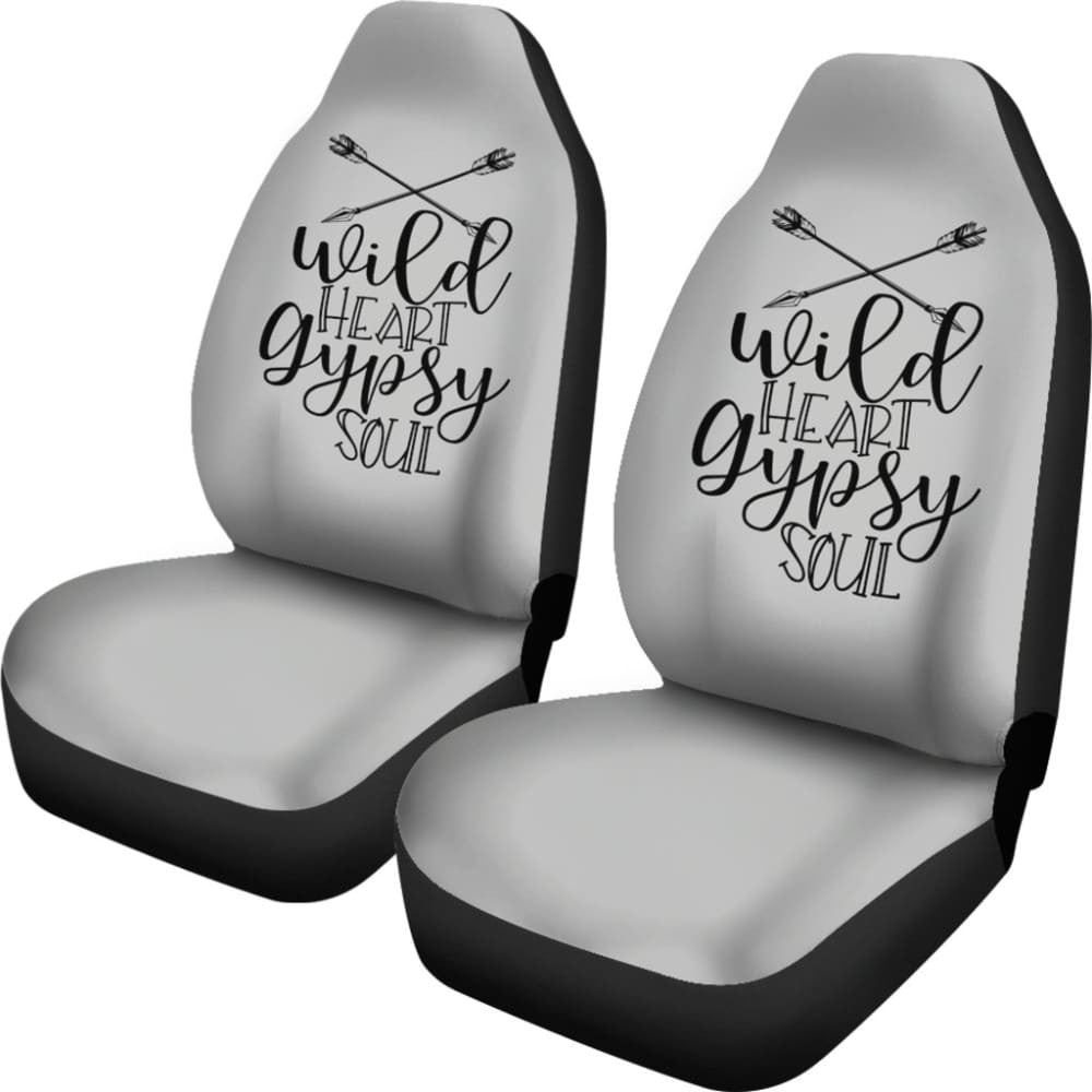 Amazing Wild Heart Gypsy Soul Car Seat Covers