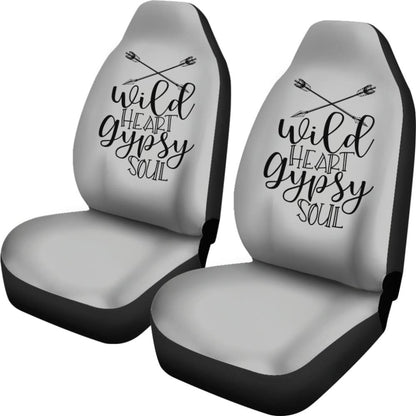 Amazing Wild Heart Gypsy Soul Car Seat Covers