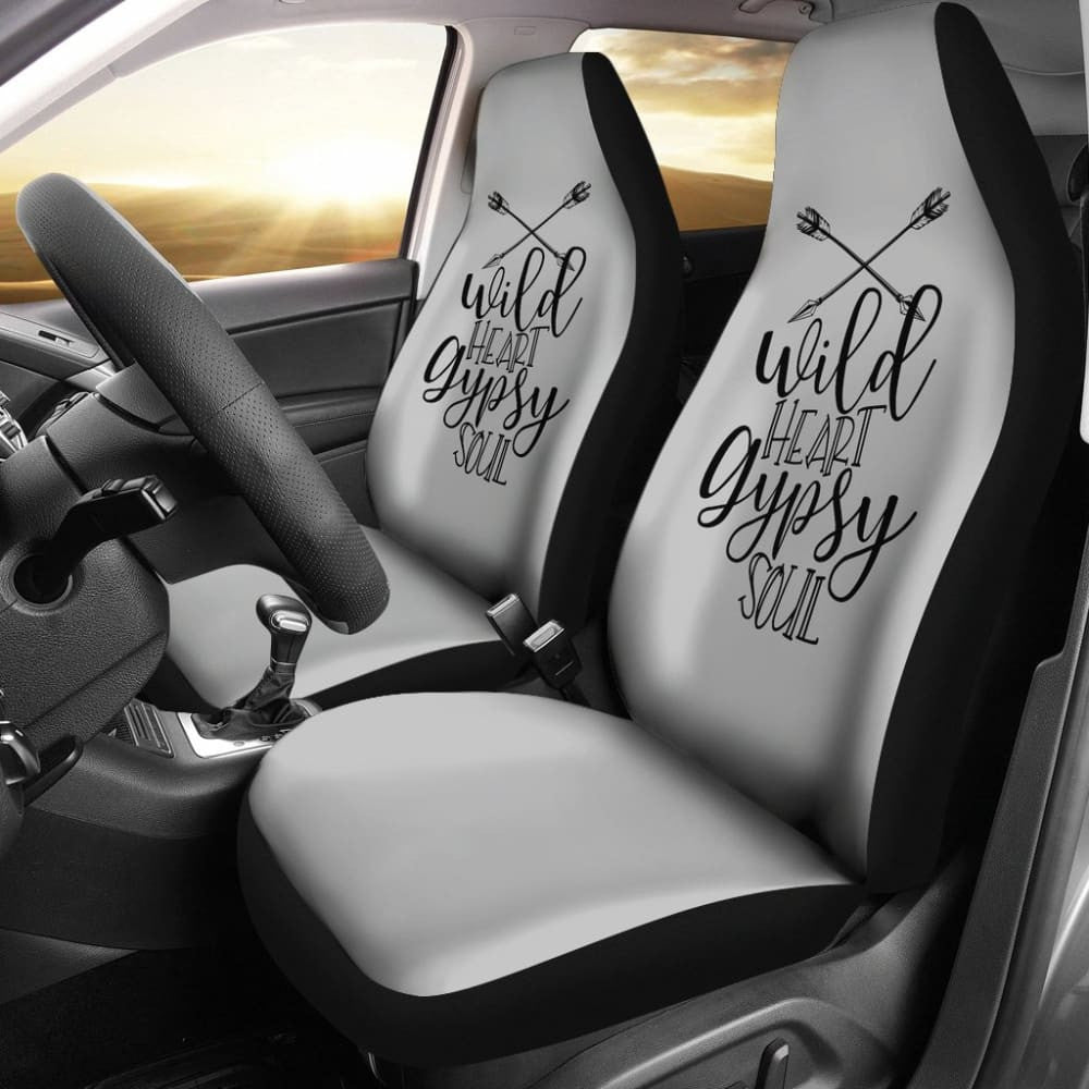 Amazing Wild Heart Gypsy Soul Car Seat Covers