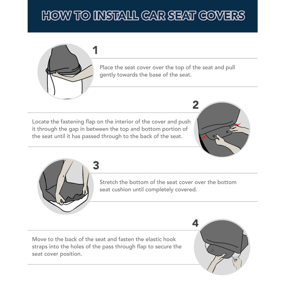 Sugar Skulls Car Seat Covers Set