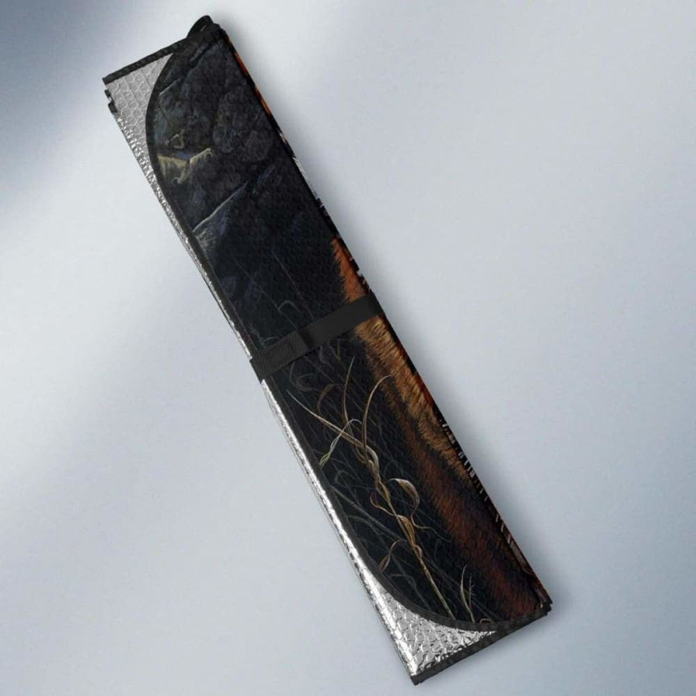 Tiger Oil Paint Hd Car Sun Shade