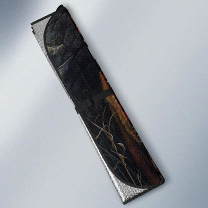 Tiger Oil Paint Hd Car Sun Shade