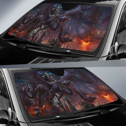 Dark Twin Dragon Sun Shade amazing best gift ideas