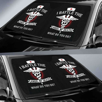 Angel Of Death Nurse Auto Sun Car Shades