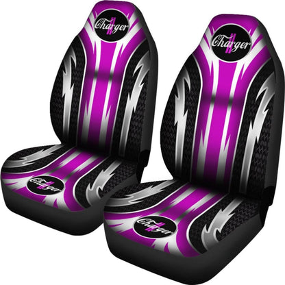 Front Dodge Charger Seat Covers Pink