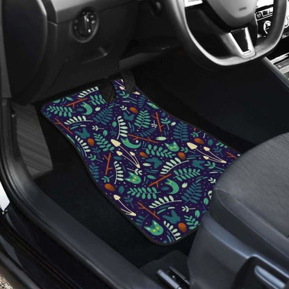 Night Leaf Car Floor Mats