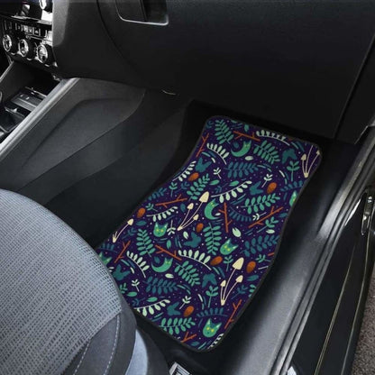 Night Leaf Car Floor Mats