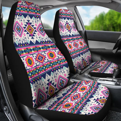 Colorful Aztec Car Seat Covers
