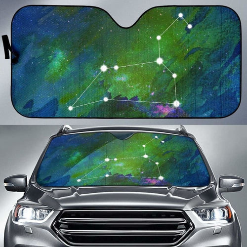 Zodiac Leo Car Sun Shade