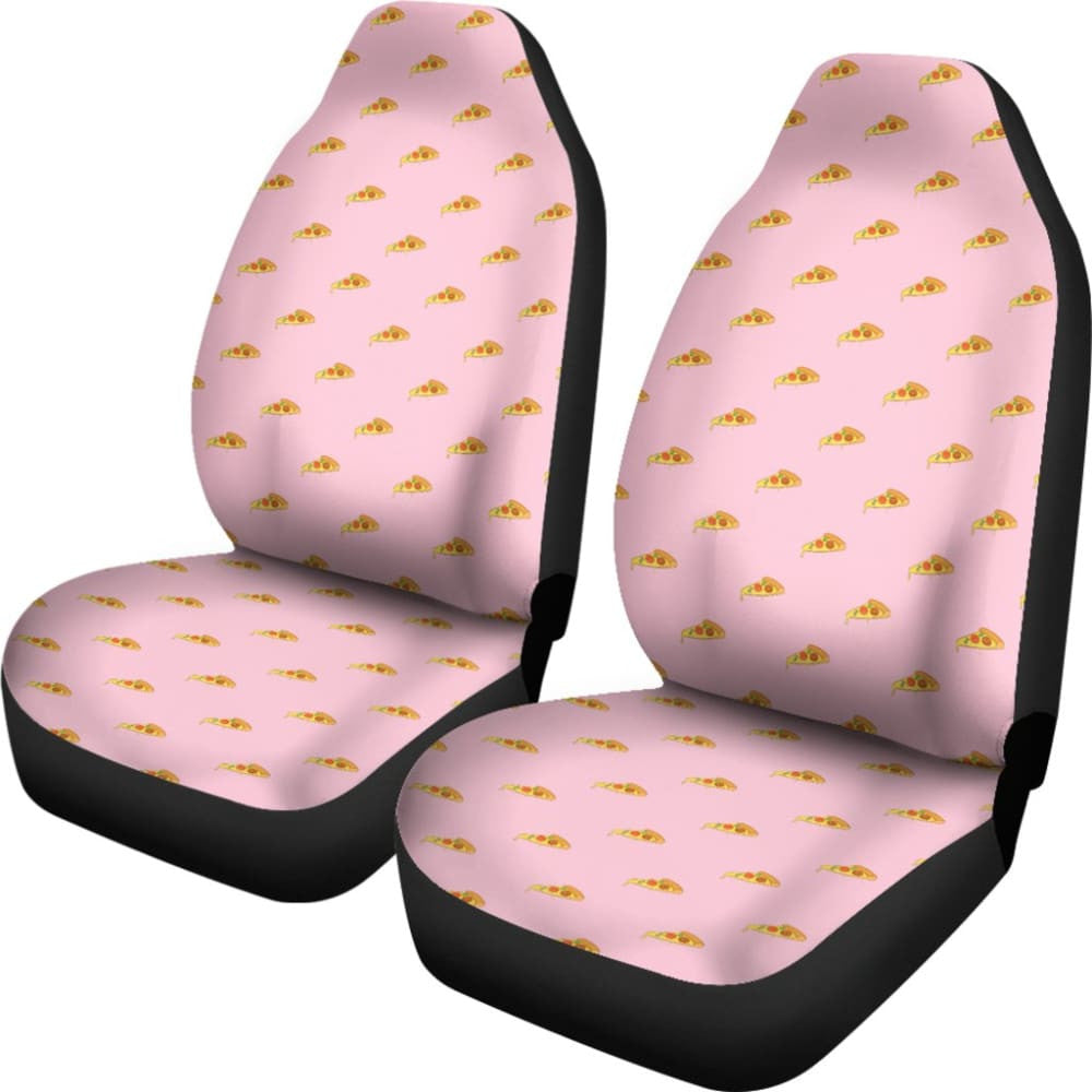 Pizza Design Pattern Universal Fit Car Seat Covers