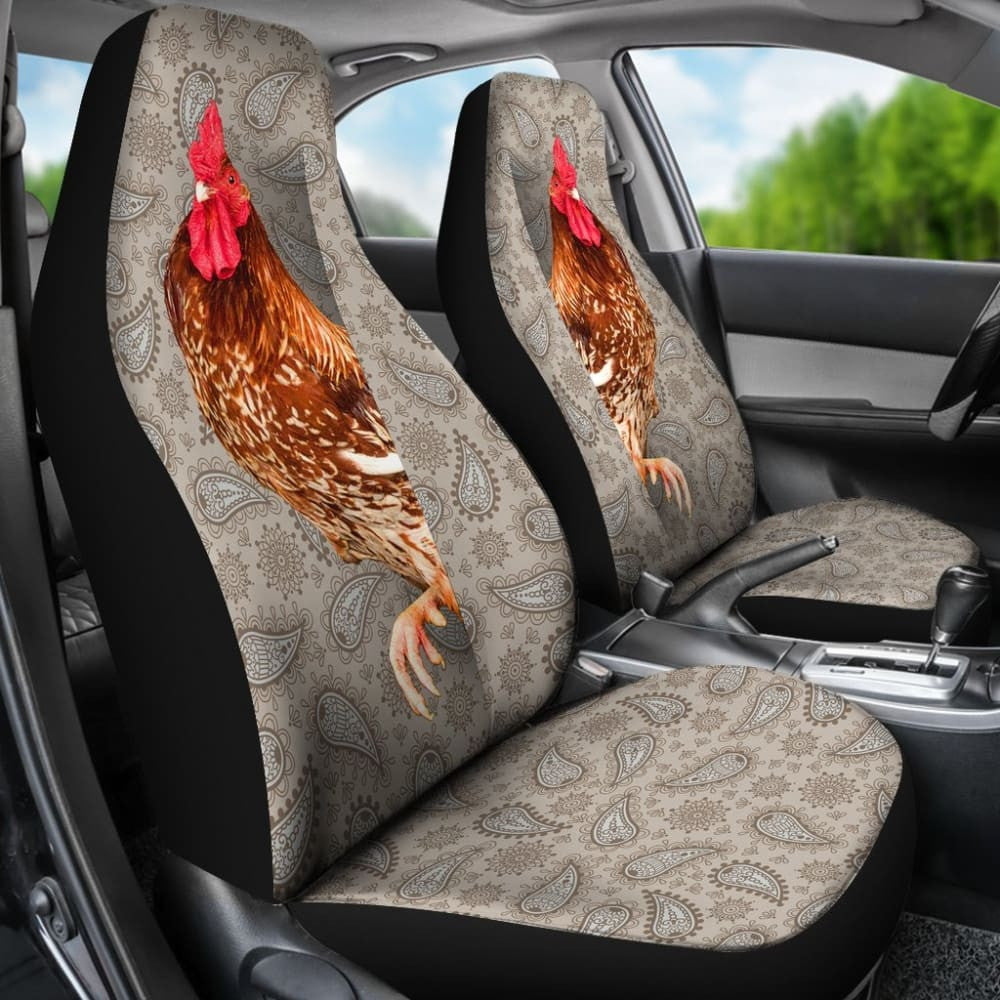 Chicken Hello You Car Seat Covers