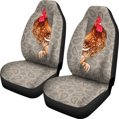 Chicken Hello You Car Seat Covers
