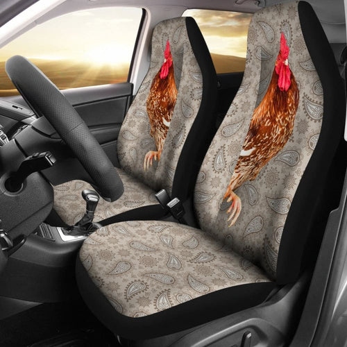 Chicken Hello You Car Seat Covers