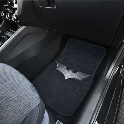 Batman Silver Logo Car Floor Mats