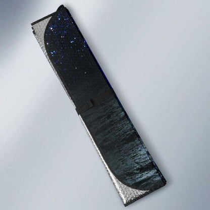 Astronaut on the Moon in The Galaxy car auto sunshades