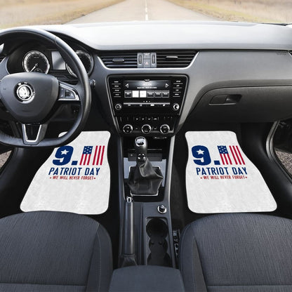 Amazing Gift Idea . Patriot Day We Will Never Forget Car Floor Mats