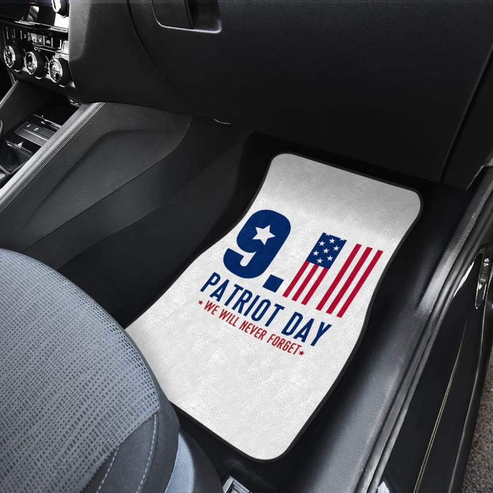 Amazing Gift Idea . Patriot Day We Will Never Forget Car Floor Mats