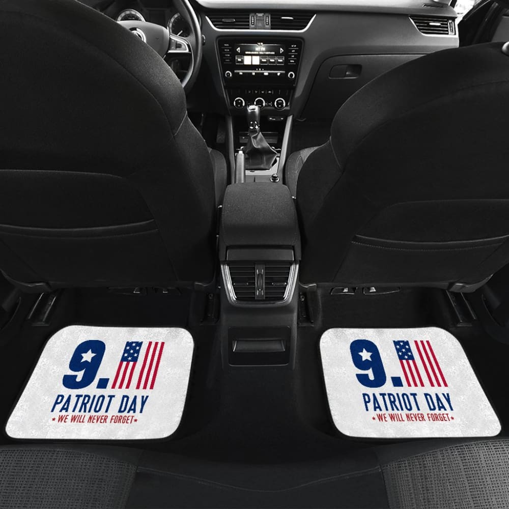 Amazing Gift Idea . Patriot Day We Will Never Forget Car Floor Mats