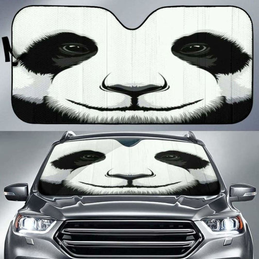 Panda face Auto Sun Shades