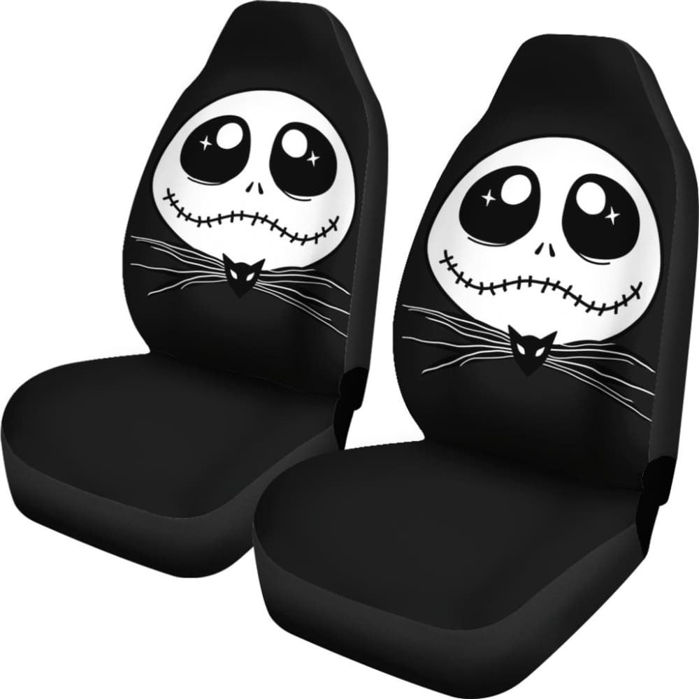 Cute Jack Skellington Car Seat Covers