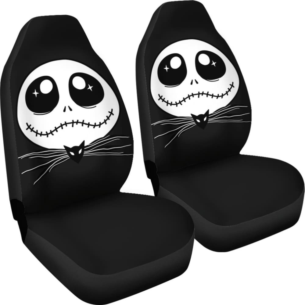Cute Jack Skellington Car Seat Covers