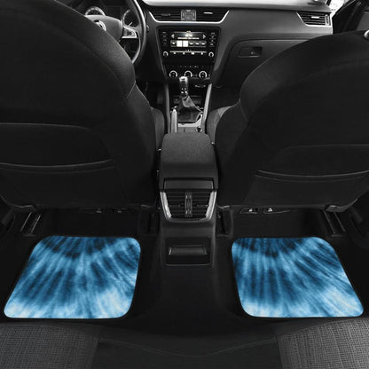 Blue Tie Dye Car Floor Mats